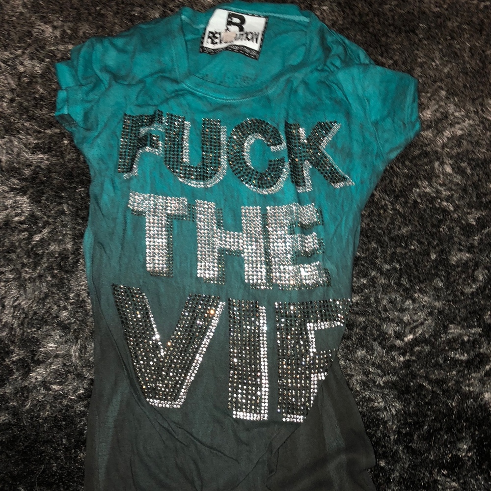 New Rhinestone Womens Shirt